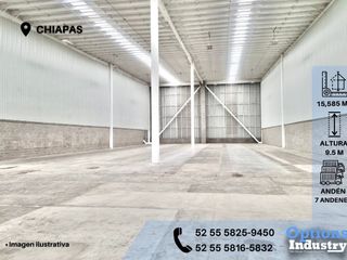 Chiapas, area to rent industrial warehouse
