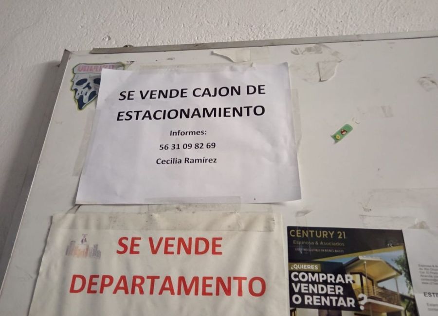 CAJÓN DE ESTACIONAMIENTO EN VENTA COL. DOCTORES