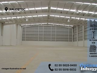 Great industrial warehouse to buy in Xalostoc