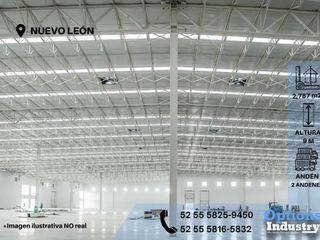 Rent industrial warehouse in Nuevo León