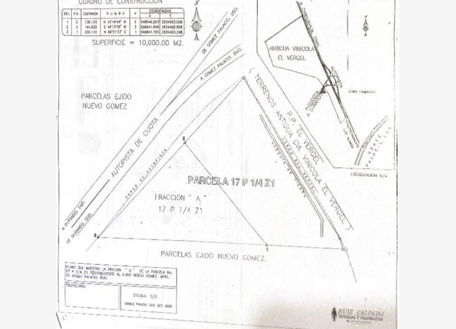 Terreno en Venta en Nuevo Gómez