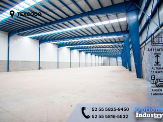 Texcoco, warehouse rental