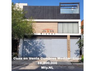 Casa en Venta, Cumbres Mediterráneo, Monterrey, Nuevo León