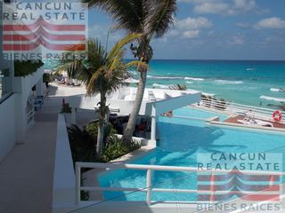 Departamento zona hotelera Cancun beachfront