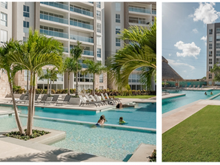 Renta Departamento en Cumbres Cancún 3 habitaciones + cto servicio