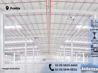 Incredible industrial warehouse in Puebla for rent