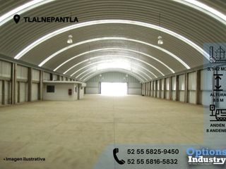 Warehouse available for rent in Tlalnepantla