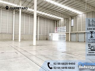 Alquila bodega industrial en Querétaro