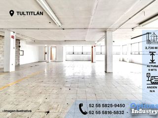 Industrial warehouse in Tultitlán for rent