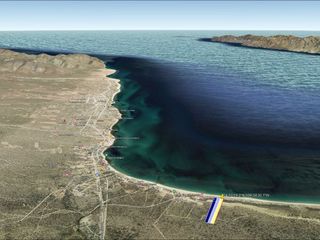 Baja California Sur, terreno rústico en venta frente al mar. Zona La Ventana.
