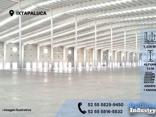 Asombroso inmueble industrial para alquilar en Ixtapaluca