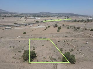 Terreno en venta de 1,700 m2, Zempoala, Hidalgo