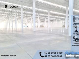 Warehouse for rent in Toluca