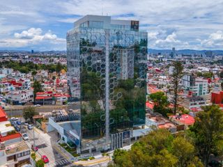 Oficina en renta 73 m2, Torre Albertina, Col la Paz, Puebla