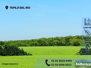 Incredible land in Tepejí del Río for rent