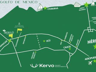 Terrenos en Mérida Baratos y con servicios desde $540 x m2