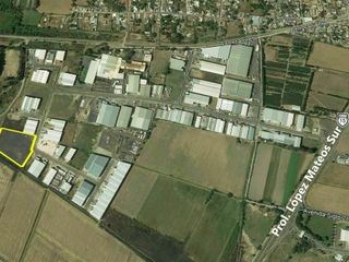Terreno industrial en venta 14,072.84m2 Condominio Industrial Santa Cruz