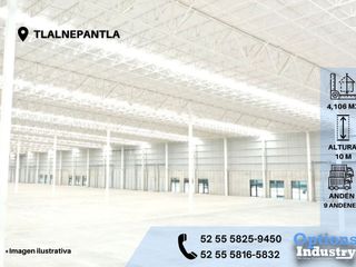 Espacio industrial en renta en Tlalnepantla
