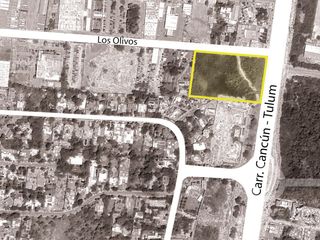 Venta de Terreno de 5,000 m2 en Carretera Tulum-Cancún, Cancún, Quintana Roo.