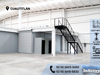 Rent warehouse now in Cuautitlán