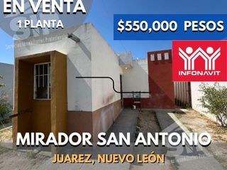 Casa en  Venta Mirador San Antonio Juarez N.L
