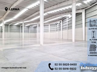 Rent now industrial property in Lerma