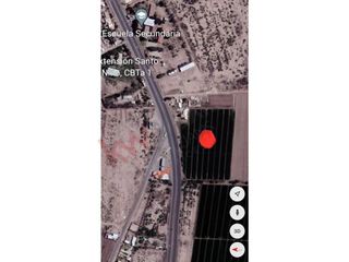 Terreno en venta a pie de carretera en autopista Torreón-San Pedro, Ejido Jaboncillo (Francisco I. Madero, Coahuila de Zaragoza)