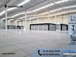 Warehouse rental in Cuautitlán