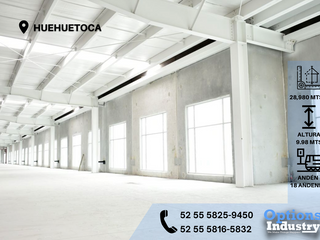 Industrial warehouse for lease in Huehuetoca