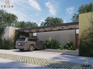 Preventa de casas Frida tipo villas de 1 y 2 recamaras, conkal, Merida Yucatan