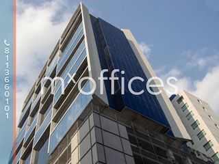 Oficina en renta de 274m2 obra gris en Torre Corporativa en San Jerónimo N.L.