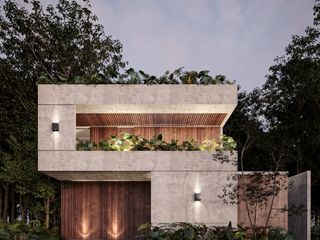 Casa en venta - 3 Recámaras - 3 Niveles - Jardin, Alberca, Rooftop - Selvazama -Tulum