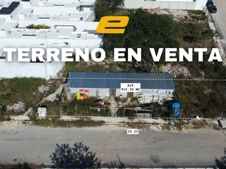 TERRENO/LOTE ESQUINA VENTA MERIDA. URBANIZADOS, LISTO PARA CONSTRUIR 412.36 M2