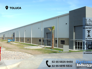 Rent amazing industrial warehouse in Toluca