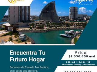 Puerto Cancun  Estrena Apartamento  2 Recámaras - Estudio y Cuarto de Servicio