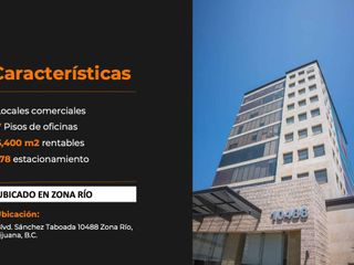 RENTA DE OFICINA EN TORRE PLATINO | EN ZONA RIO
