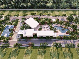 Terrenos residenciales premium en zona norte de Mérida, en Cholul, Yucatán, de 250 m2. Amenidades como piscinas y parques temáticos, gimnasio, mucho más.