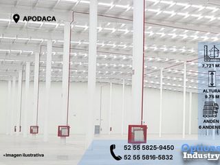 Rent industrial warehouse now in Apodaca
