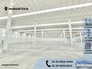 Industrial warehouse rental in Huehuetoca
