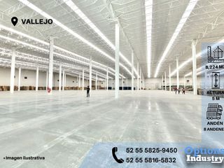 Rent industrial warehouse in Vallejo