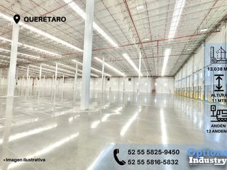 Renta ahora nave industrial en Querétaro