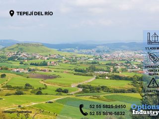 Industrial land for rent located in Tepejí del Río