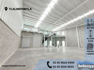 Industrial property for rent in Tlalnepantla