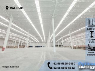 Rent industrial warehouse in Vallejo