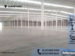 Rent an industrial warehouse in Querétaro