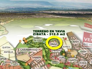 Se Vende Terreno en Zibatá YAVIA de 312.5 m2, En la privada más Bonita, GANALO !