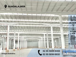 Oportunidad de renta de inmueble industrial en Guadalajara