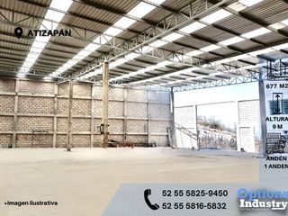 Opportunity to sell an industrial warehouse in Atizapán