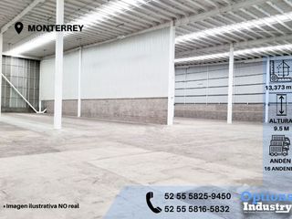 Nave industrial ubicada en Monterrey para alquilar