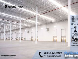 Amazing industrial warehouse for rent in Querétaro
